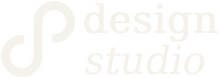 Logo of JP design studio, a creative studio specializing in custom web design and brand identity.